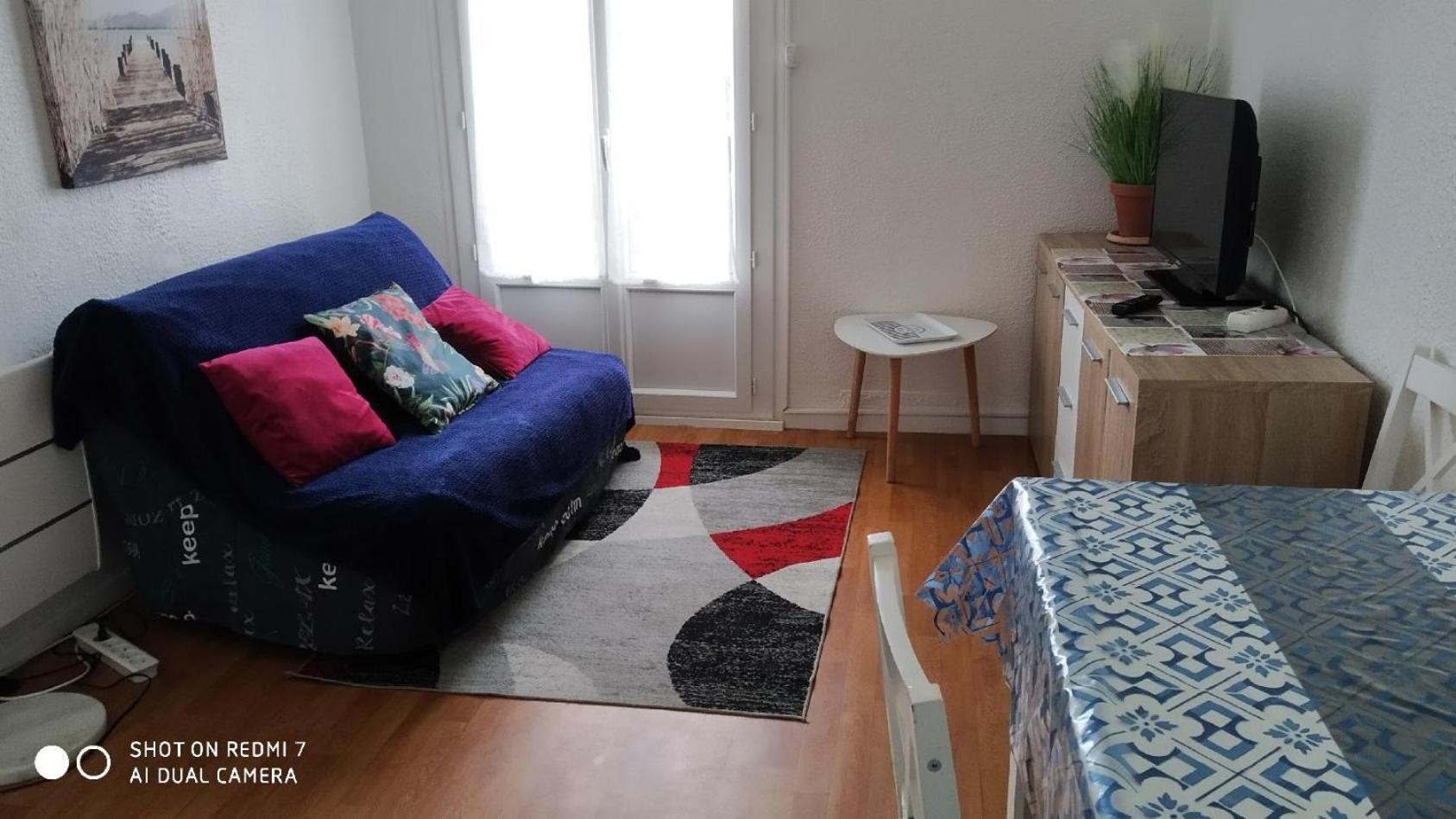 Appartement T2 Meuble Confort, Parking, Balcon,Pres Parc Des Expositions, Stades Perpignan Buitenkant foto
